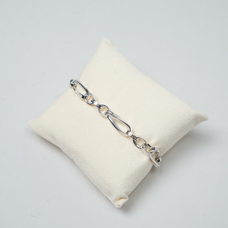 END CUSTOM JEWELLERS(����ɥ������ॸ�奨�꡼) Half dome twistline bracelet size1