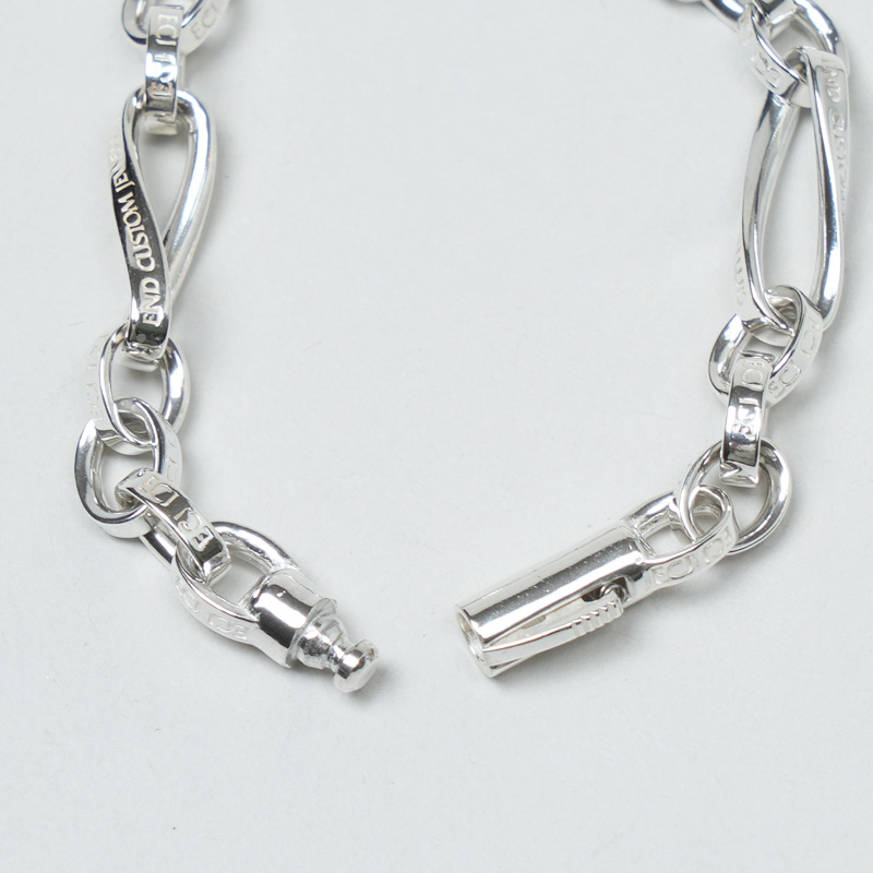 END CUSTOM JEWELLERS(����ɥ������ॸ�奨�꡼) Half dome twistline bracelet size1
