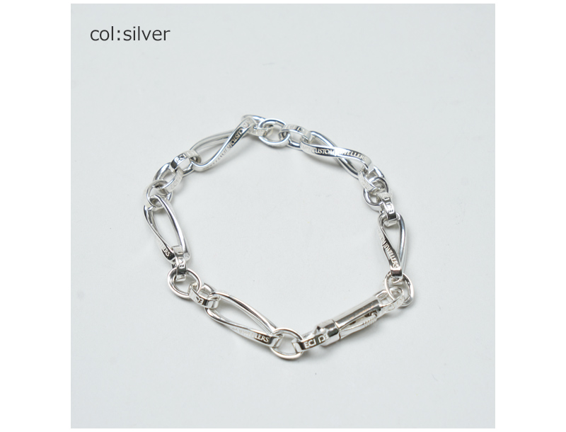 END CUSTOM JEWELLERS(����ɥ������ॸ�奨�꡼) Half dome twistline bracelet size2