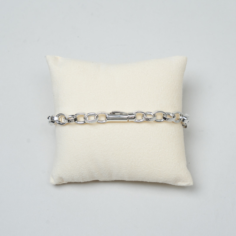END CUSTOM JEWELLERS(����ɥ������ॸ�奨�꡼) Half rounded chain bracelet