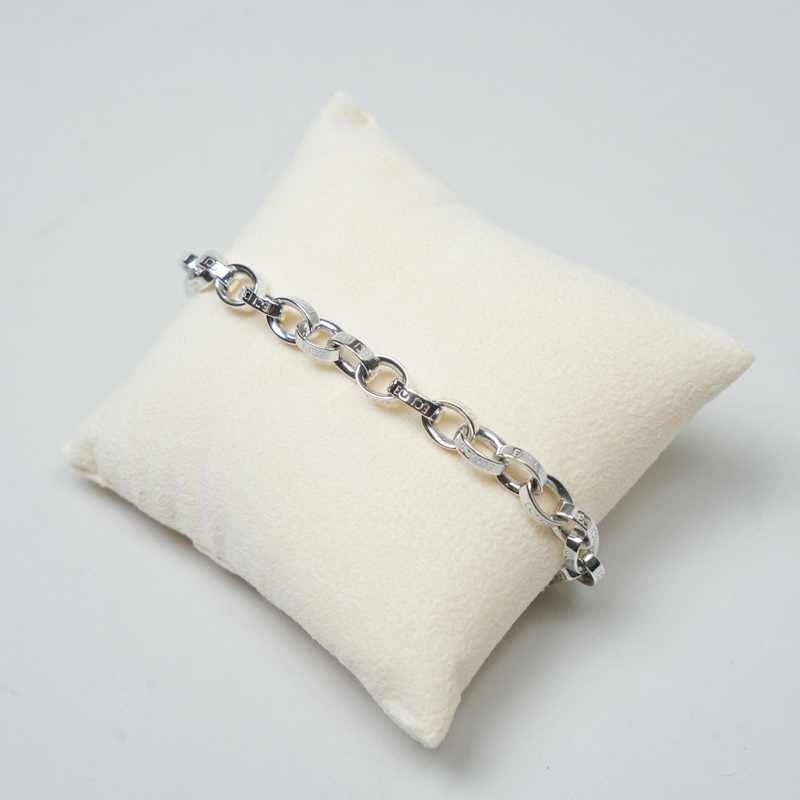 END CUSTOM JEWELLERS(����ɥ������ॸ�奨�꡼) Half rounded chain bracelet