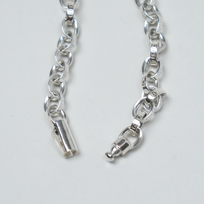 END CUSTOM JEWELLERS(����ɥ������ॸ�奨�꡼) Half rounded chain bracelet