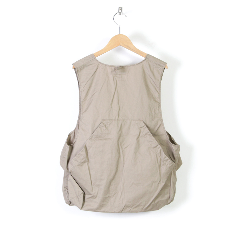 ENGINEERED GARMENTS (エンジニアードガーメンツ) Fowl Vest - High Count Twill / フォウル