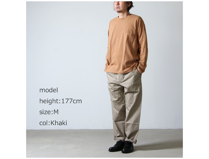 THE RERACS 18AW WIDE SLIM ONE-TUCK PANTSパンツ