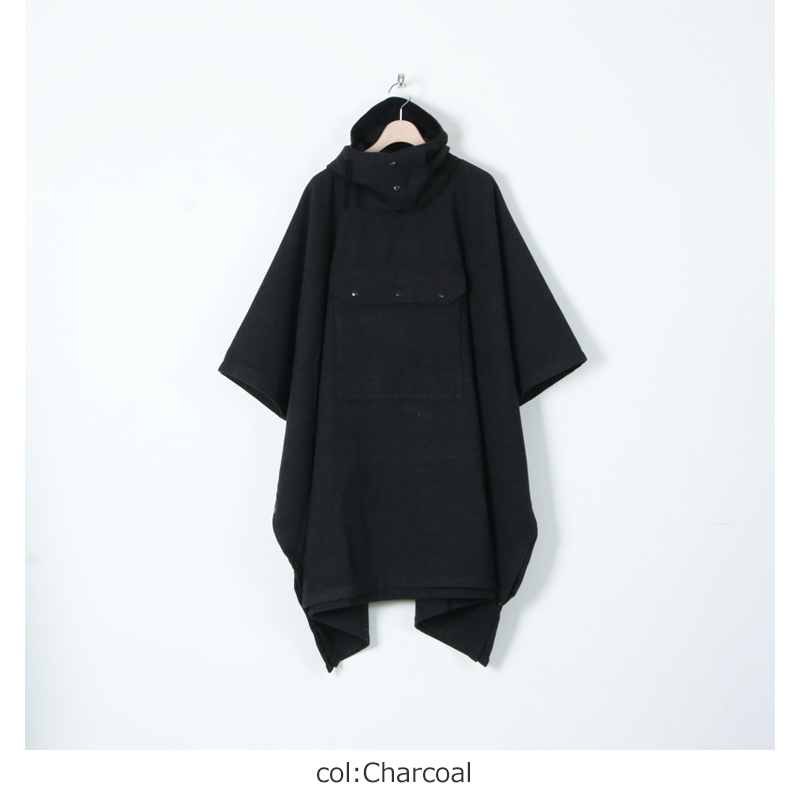 ENGINEERED GARMENTS(󥸥˥ɥ) Poncho -Polyester Fake Melton