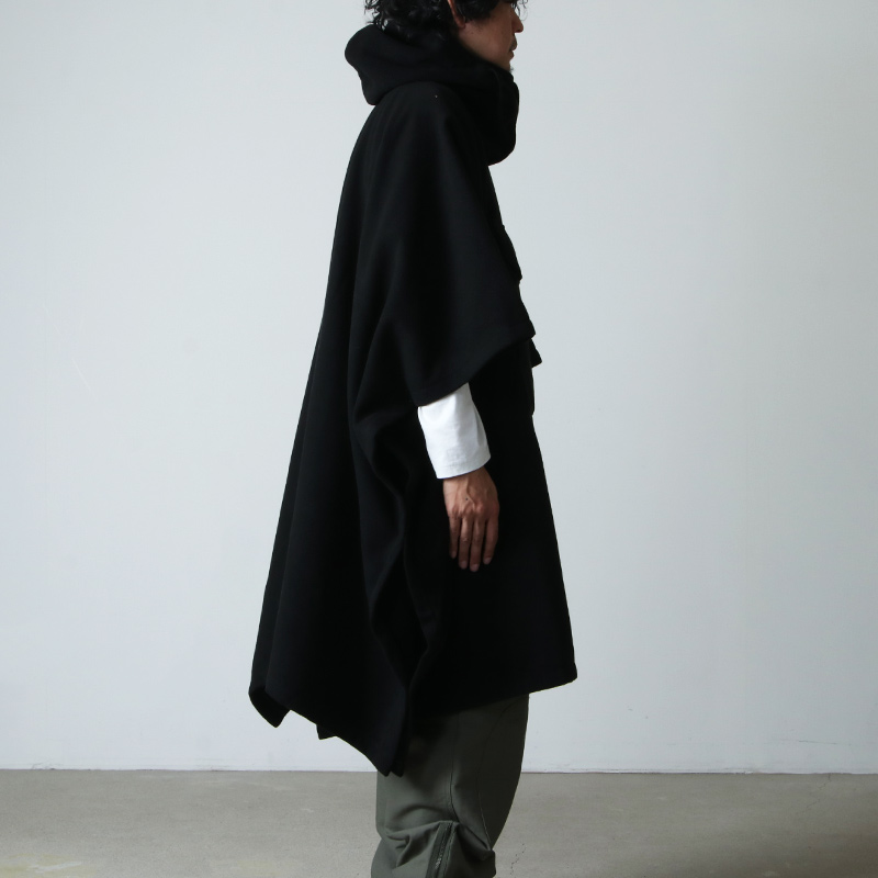 ENGINEERED GARMENTS(󥸥˥ɥ) Poncho -Polyester Fake Melton