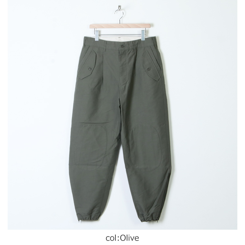 ENGINEERED GARMENTS (エンジニアードガーメンツ) IAC Pant -Cotton Double Cloth