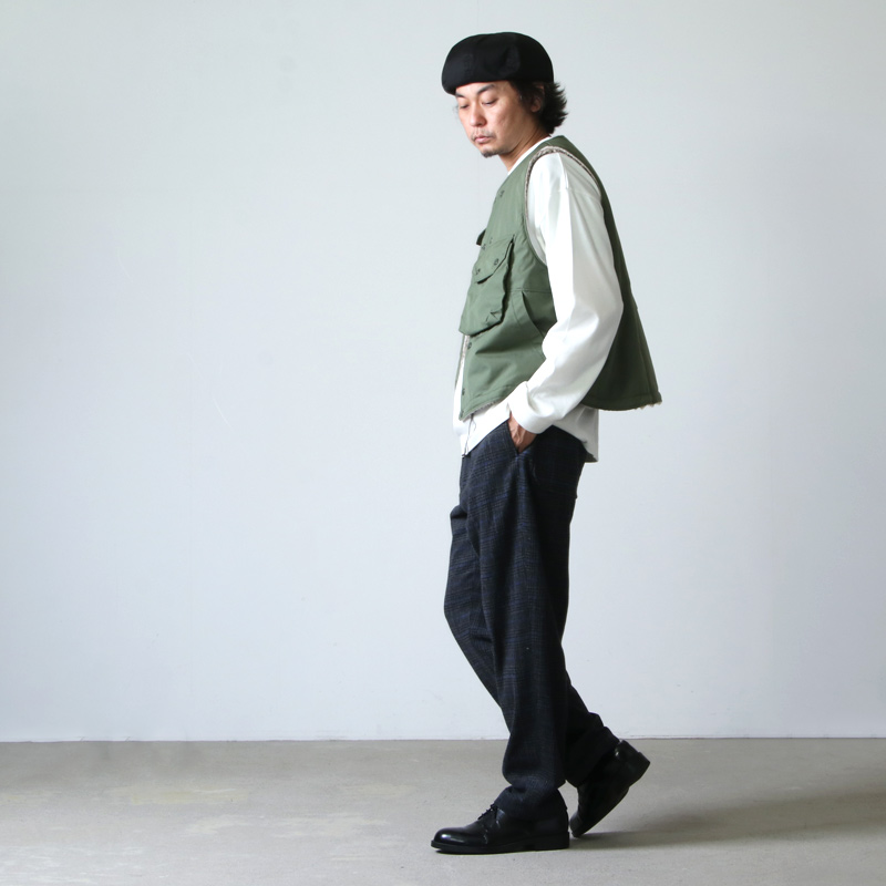 ENGINEERED GARMENTS(󥸥˥ɥ) Carlyle Pant -Poly Wool Glen Plaid