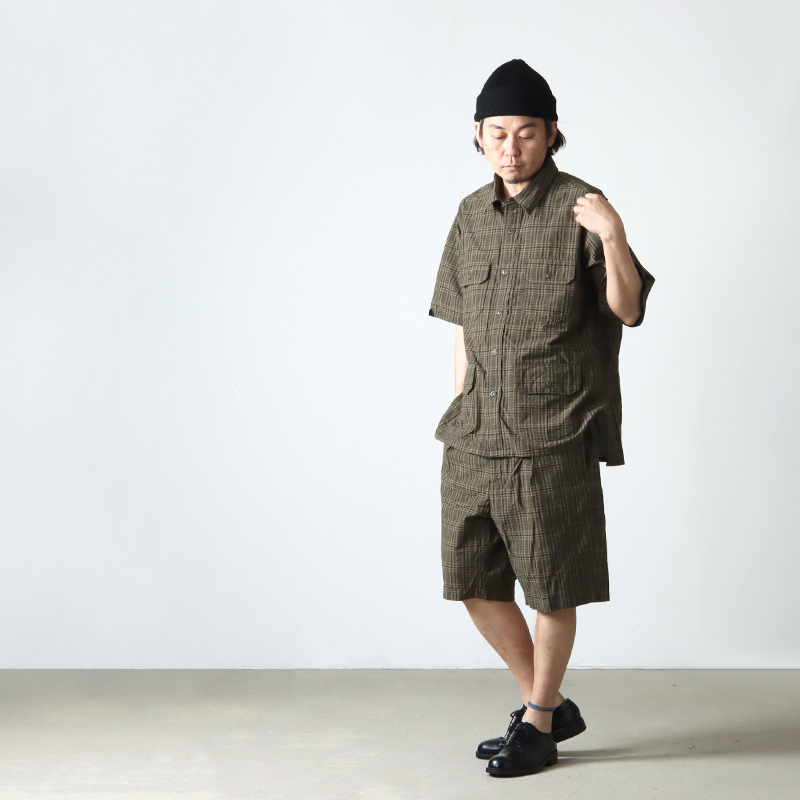 ENGINEERED GARMENTS(󥸥˥ɥ) Sunset Short -Cotton Madras Check