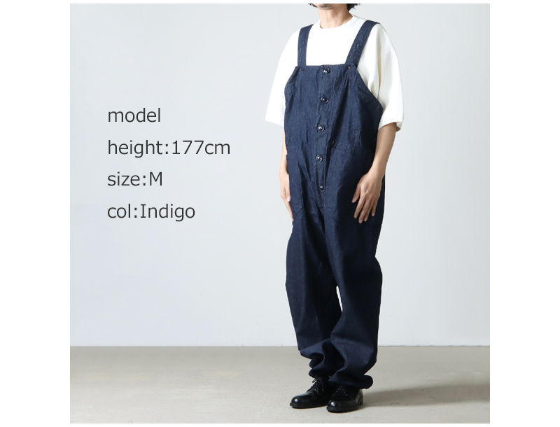 ENGINEERED GARMENTS(󥸥˥ɥ) Overalls -Industrial 8oz Denim