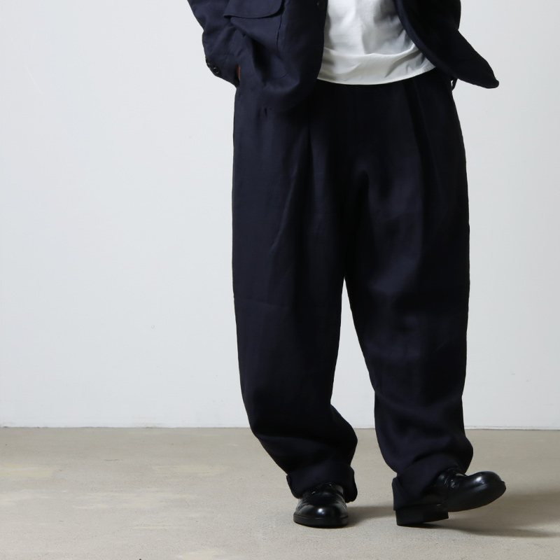 ENGINEERED GARMENTS (エンジニアードガーメンツ) Bontan Pant -Linen Twill / ボンタンパンツ