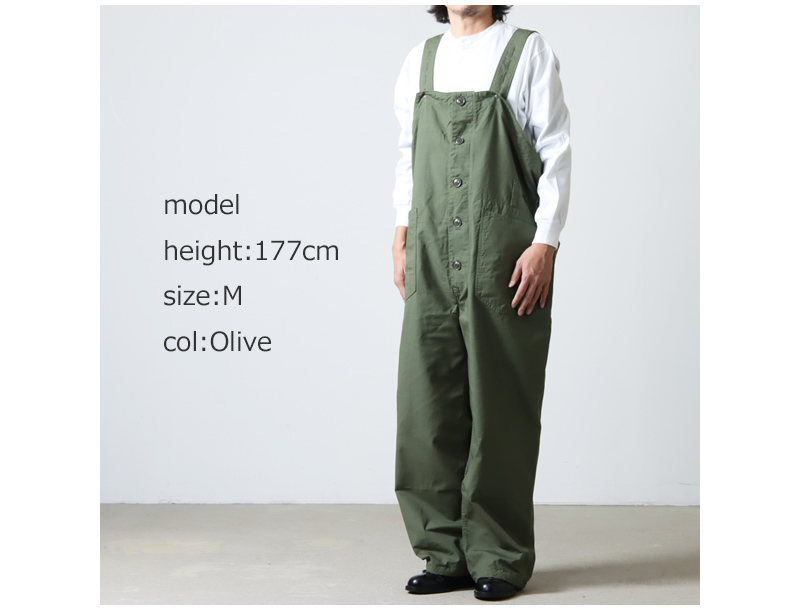 Engineered Garments◇Overalls - Cotton Ripstop/オーバーオール/S 