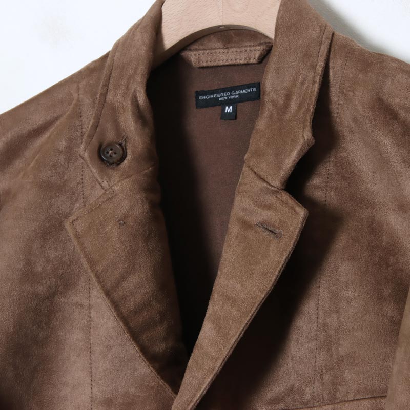 ENGINEERED GARMENTS (エンジニアードガーメンツ) Loiter Jacket -Polyester Fake Suede /  ロイタージャケット