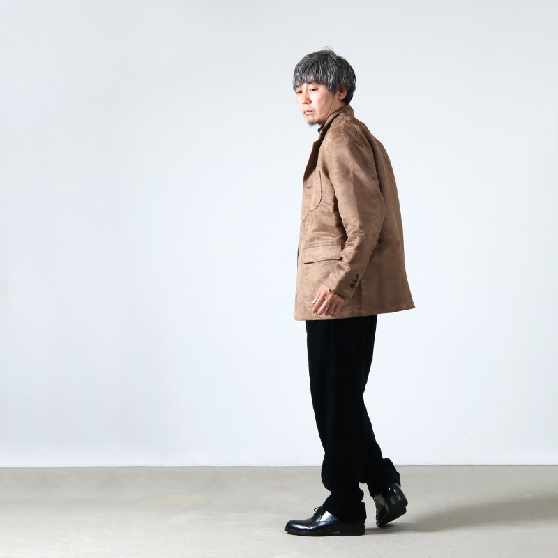 ENGINEERED GARMENTS (エンジニアードガーメンツ) Loiter Jacket -Polyester Fake Suede /  ロイタージャケット