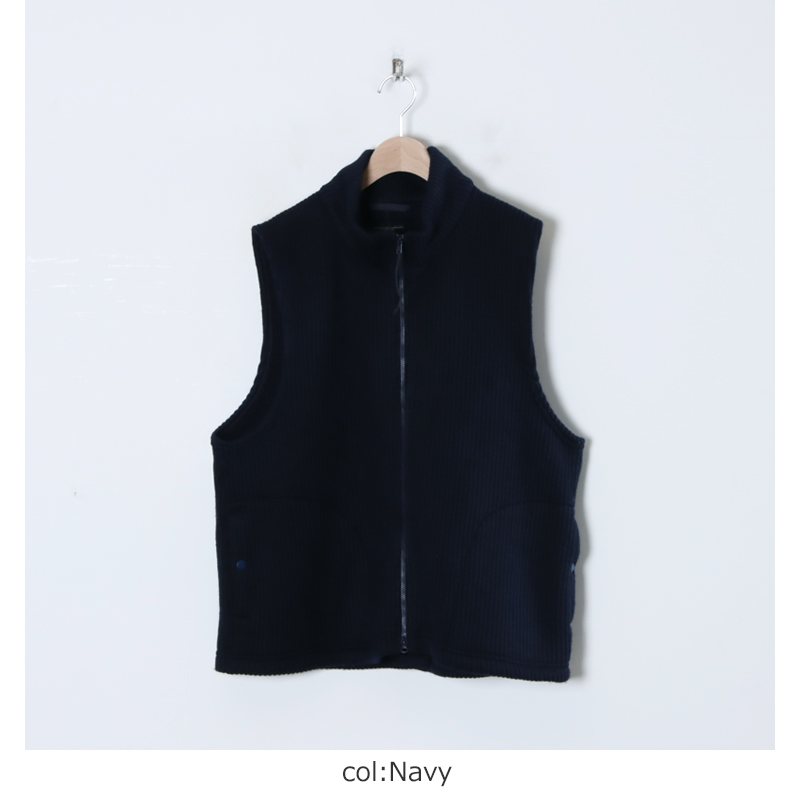 ENGINEERED GARMENTS (エンジニアードガーメンツ) High Mock Knit Vest