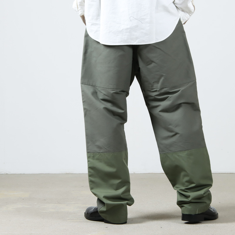 Engineered Garments Field Pant - Olive Cotton Double Cloth
