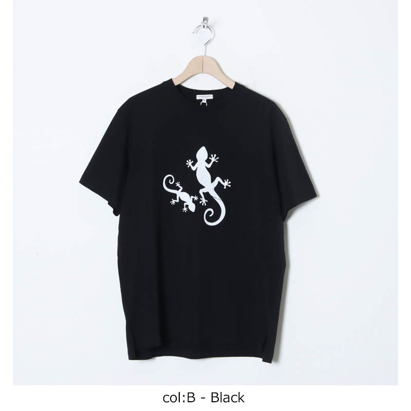 ENGINEERED GARMENTS(󥸥˥ɥ) Printed Cross Crew Neck T-shirt