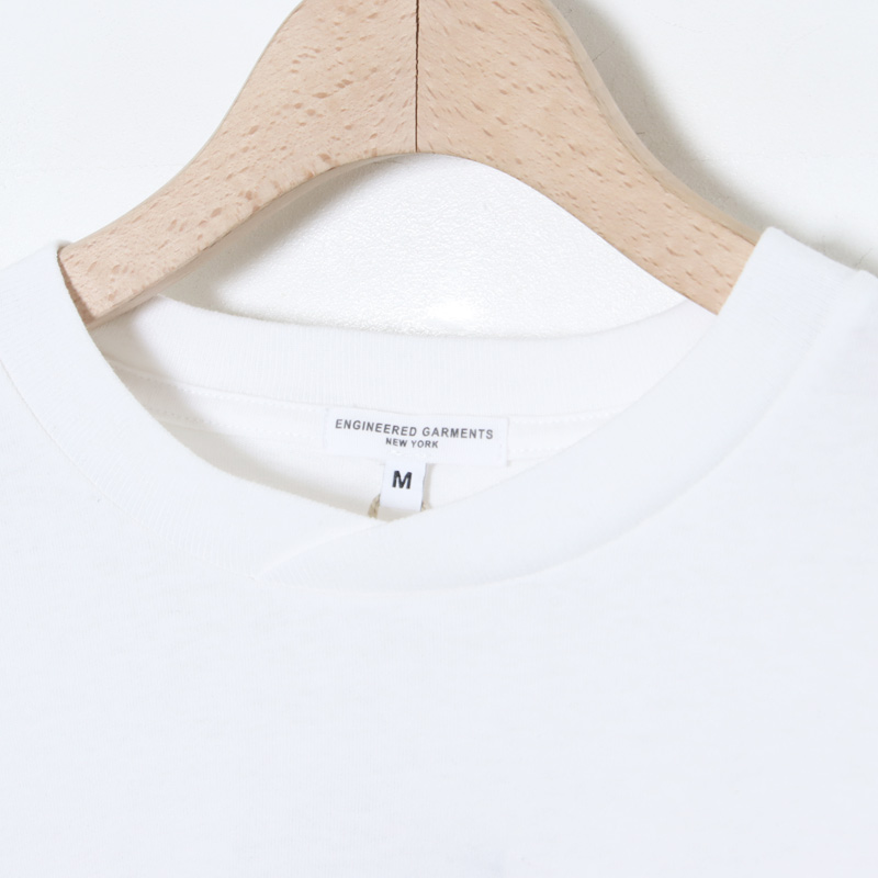 ENGINEERED GARMENTS(󥸥˥ɥ) Printed Cross Crew Neck T-shirt