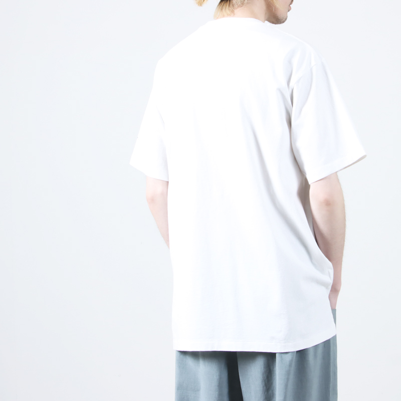 ENGINEERED GARMENTS(󥸥˥ɥ) Printed Cross Crew Neck T-shirt
