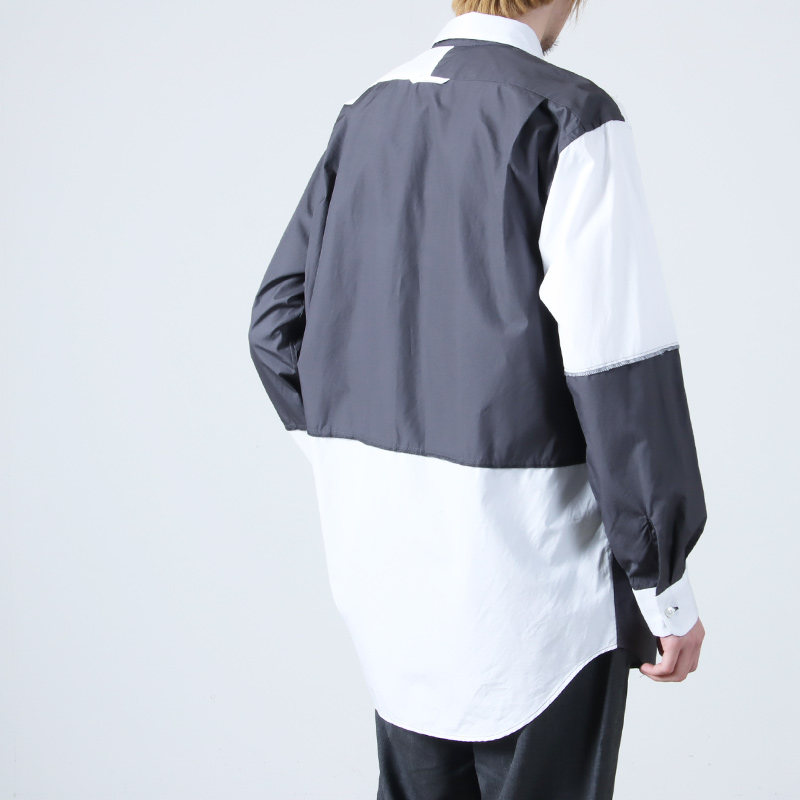 ENGINEERED GARMENTS(󥸥˥ɥ) Combo Short Collar Shirt - Broadcloth