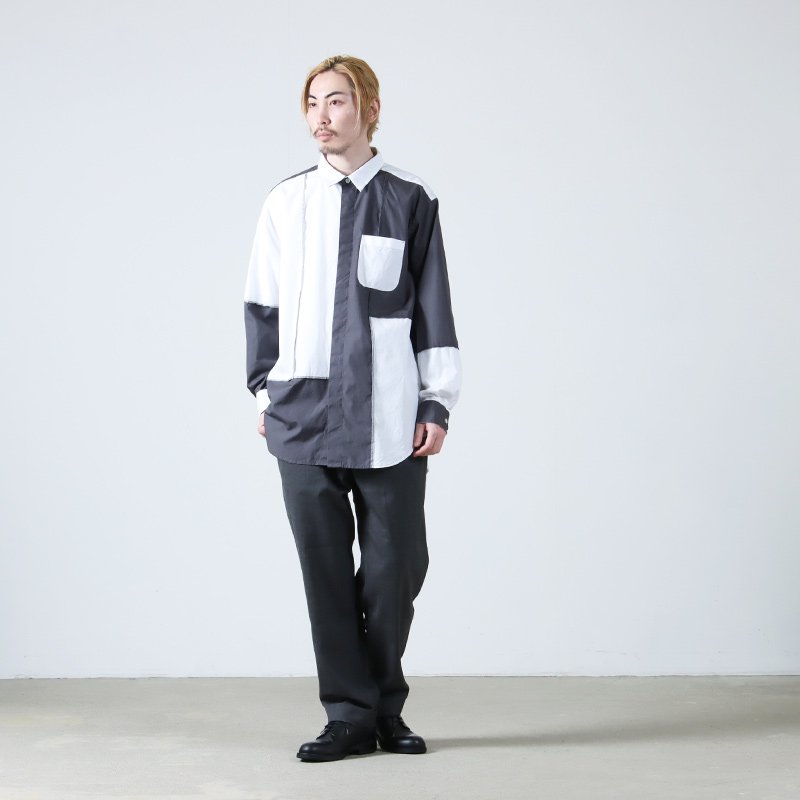 ENGINEERED GARMENTS(󥸥˥ɥ) Combo Short Collar Shirt - Broadcloth