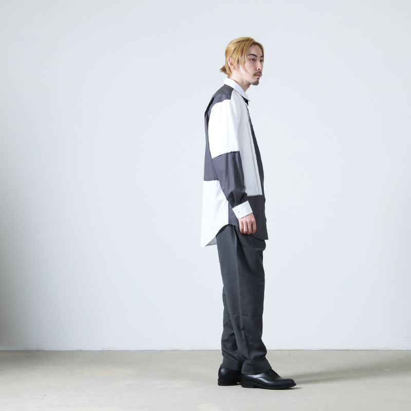 ENGINEERED GARMENTS(󥸥˥ɥ) Combo Short Collar Shirt - Broadcloth