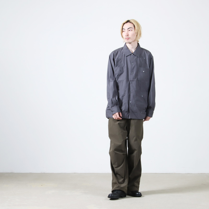 ENGINEERED GARMENTS(󥸥˥ɥ) Guayabera Shirt 100's Broadcloth