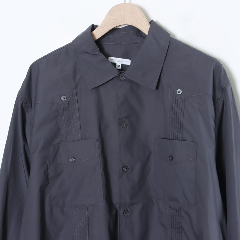 ENGINEERED GARMENTS(󥸥˥ɥ) Guayabera Shirt 100's Broadcloth