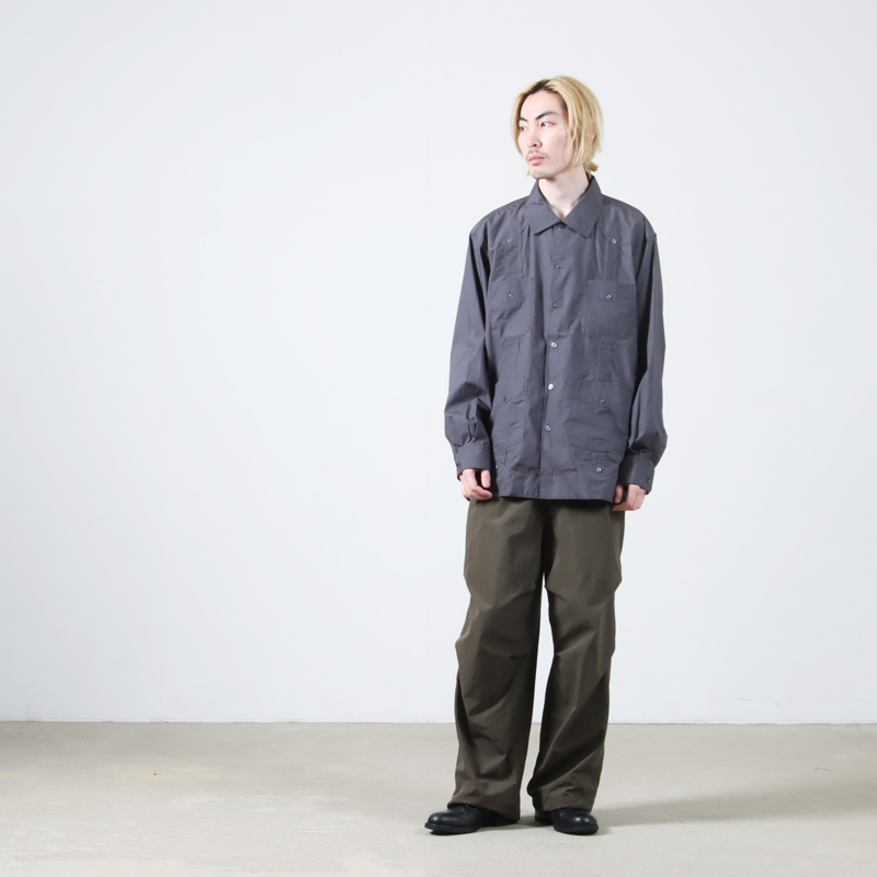 ENGINEERED GARMENTS(󥸥˥ɥ) Guayabera Shirt 100's Broadcloth