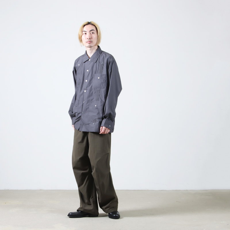 ENGINEERED GARMENTS(󥸥˥ɥ) Guayabera Shirt 100's Broadcloth