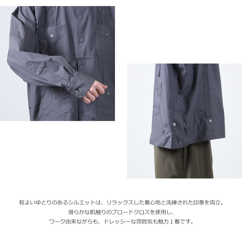 ENGINEERED GARMENTS(󥸥˥ɥ) Guayabera Shirt 100's Broadcloth
