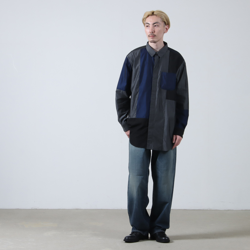 ENGINEERED GARMENTS(󥸥˥ɥ) Combo Short Collar Shirt