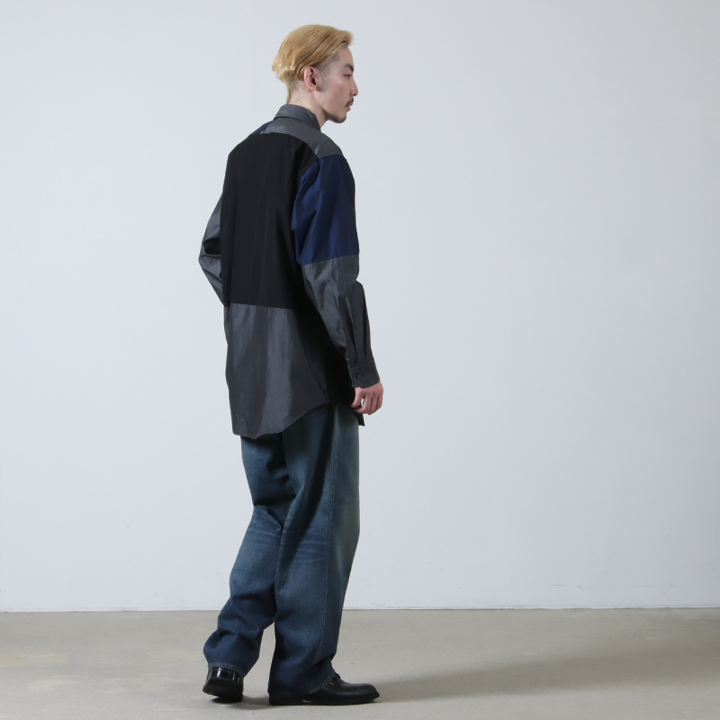 ENGINEERED GARMENTS(󥸥˥ɥ) Combo Short Collar Shirt
