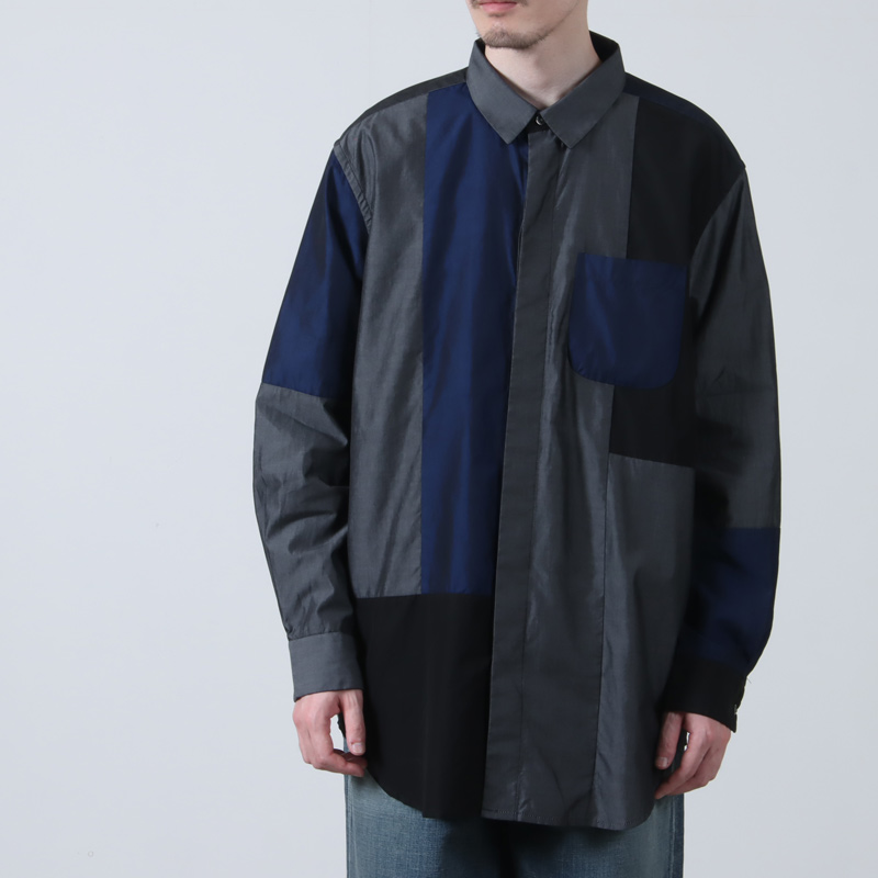 ENGINEERED GARMENTS(󥸥˥ɥ) Combo Short Collar Shirt