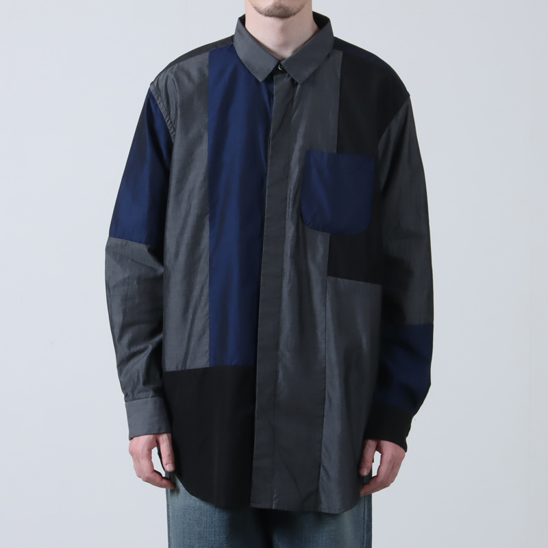 ENGINEERED GARMENTS(󥸥˥ɥ) Combo Short Collar Shirt
