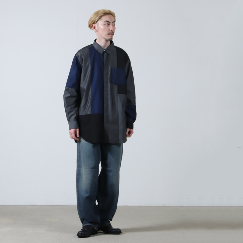 ENGINEERED GARMENTS(󥸥˥ɥ) Combo Short Collar Shirt
