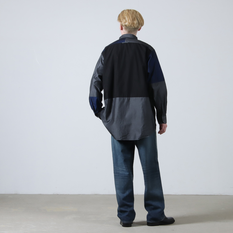 ENGINEERED GARMENTS(󥸥˥ɥ) Combo Short Collar Shirt