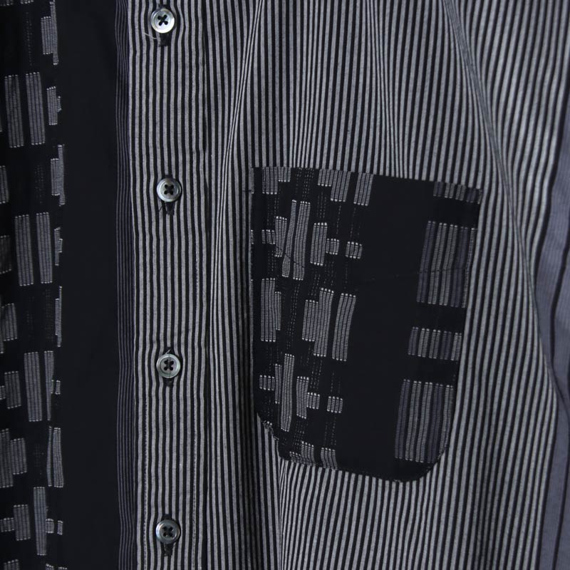 ENGINEERED GARMENTS(���󥸥˥����ɥ�������) 19 Century BD Shirt - Multi Pattern Stripe Jacquard