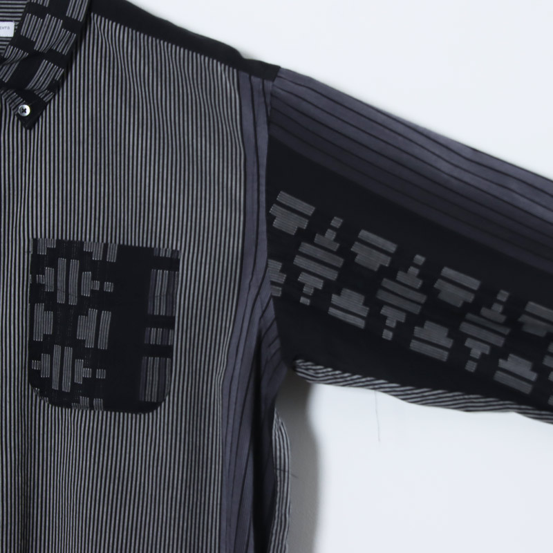ENGINEERED GARMENTS(���󥸥˥����ɥ�������) 19 Century BD Shirt - Multi Pattern Stripe Jacquard