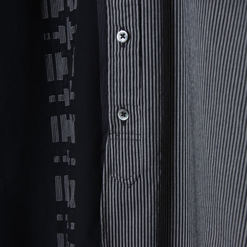 ENGINEERED GARMENTS(���󥸥˥����ɥ�������) 19 Century BD Shirt - Multi Pattern Stripe Jacquard