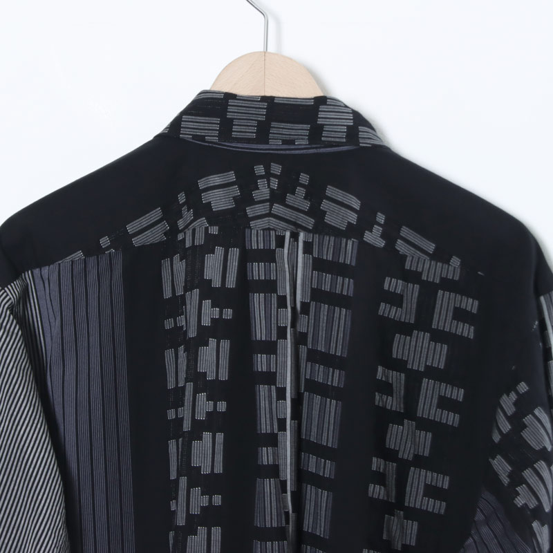 ENGINEERED GARMENTS(���󥸥˥����ɥ�������) 19 Century BD Shirt - Multi Pattern Stripe Jacquard