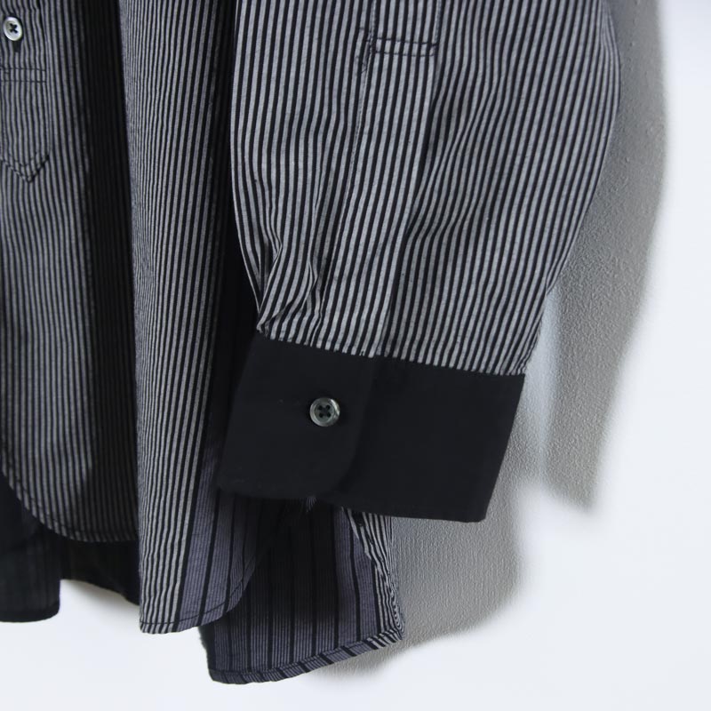 ENGINEERED GARMENTS(���󥸥˥����ɥ�������) 19 Century BD Shirt - Multi Pattern Stripe Jacquard
