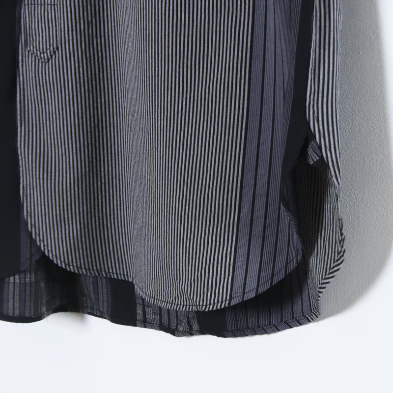 ENGINEERED GARMENTS(���󥸥˥����ɥ�������) 19 Century BD Shirt - Multi Pattern Stripe Jacquard