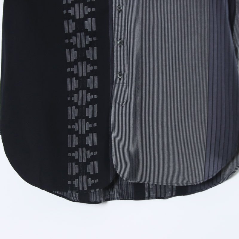ENGINEERED GARMENTS(���󥸥˥����ɥ�������) 19 Century BD Shirt - Multi Pattern Stripe Jacquard