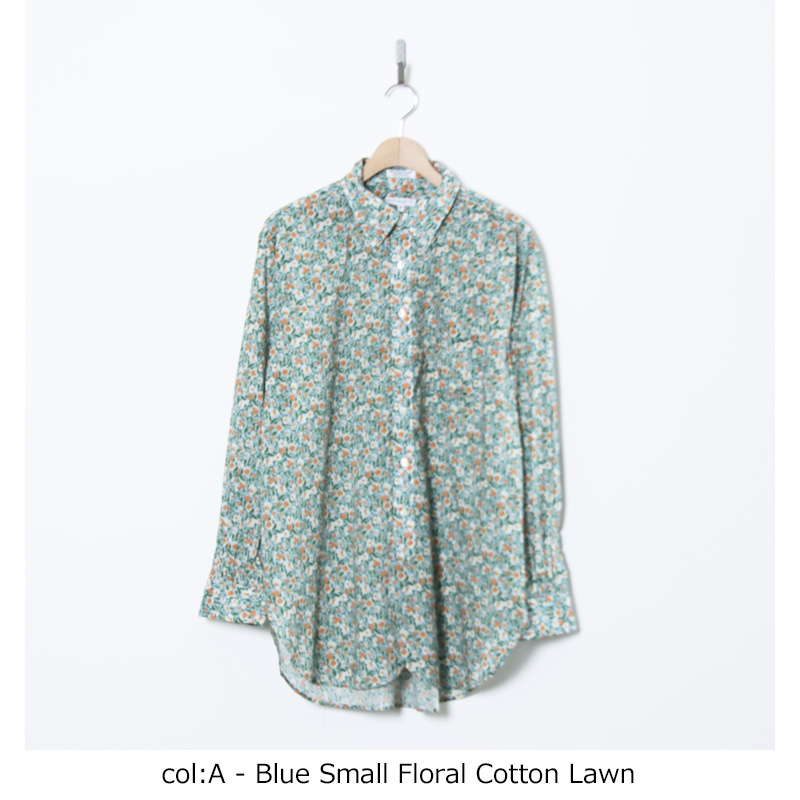 ENGINEERED GARMENTS(���󥸥˥����ɥ�������) 19 Century BD Shirt - Small Floral Cotton Lawn