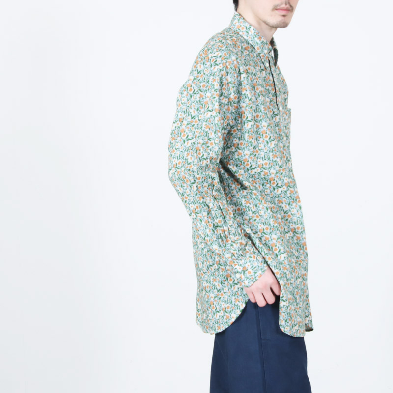 ENGINEERED GARMENTS(���󥸥˥����ɥ�������) 19 Century BD Shirt - Small Floral Cotton Lawn