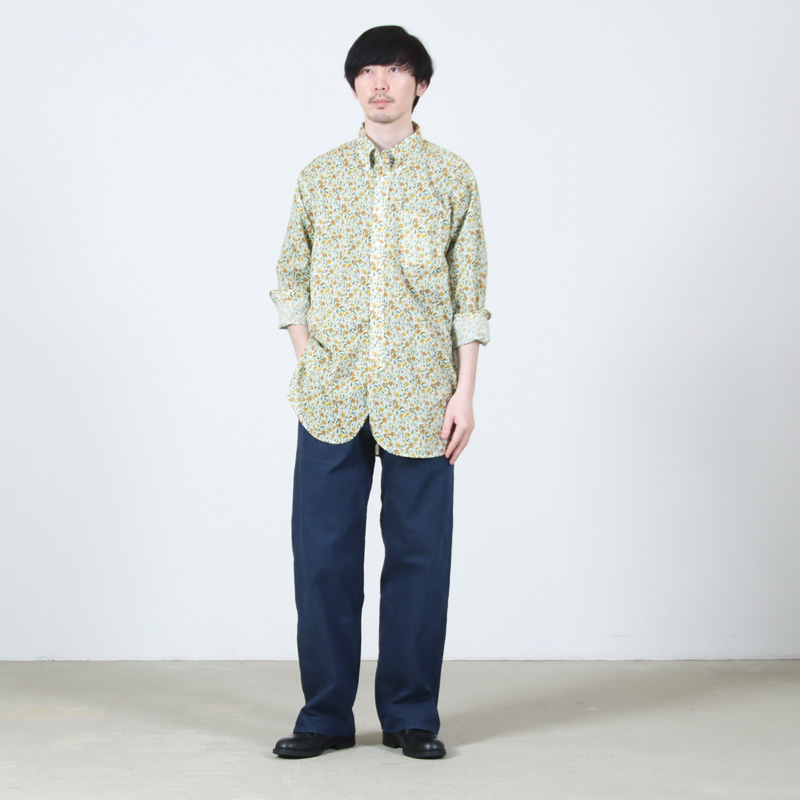 ENGINEERED GARMENTS(���󥸥˥����ɥ�������) 19 Century BD Shirt - Small Floral Cotton Lawn
