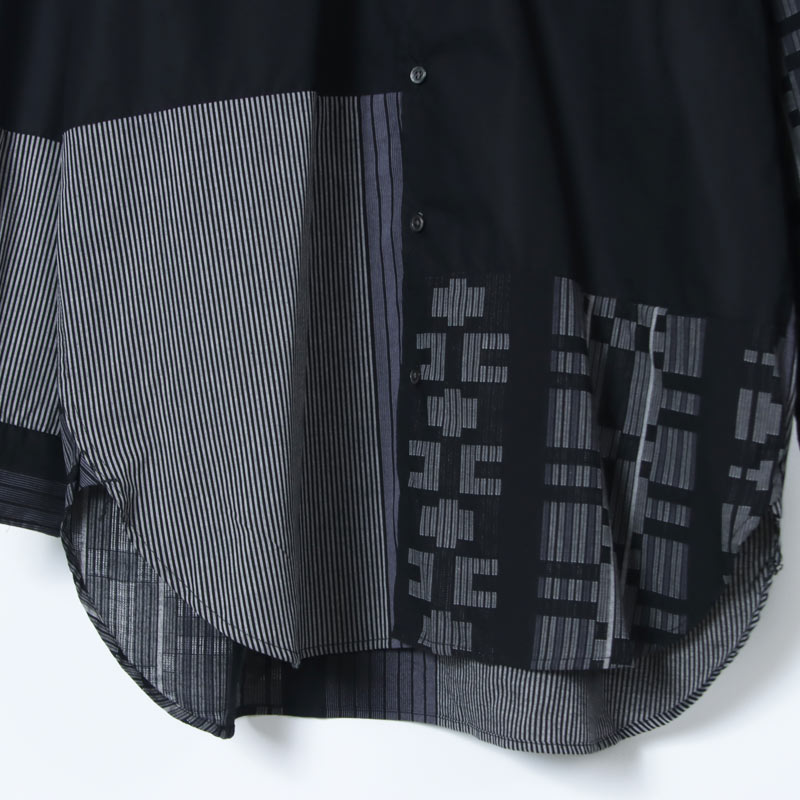 ENGINEERED GARMENTS(���󥸥˥����ɥ�������) Combo Spread Collar Shirt