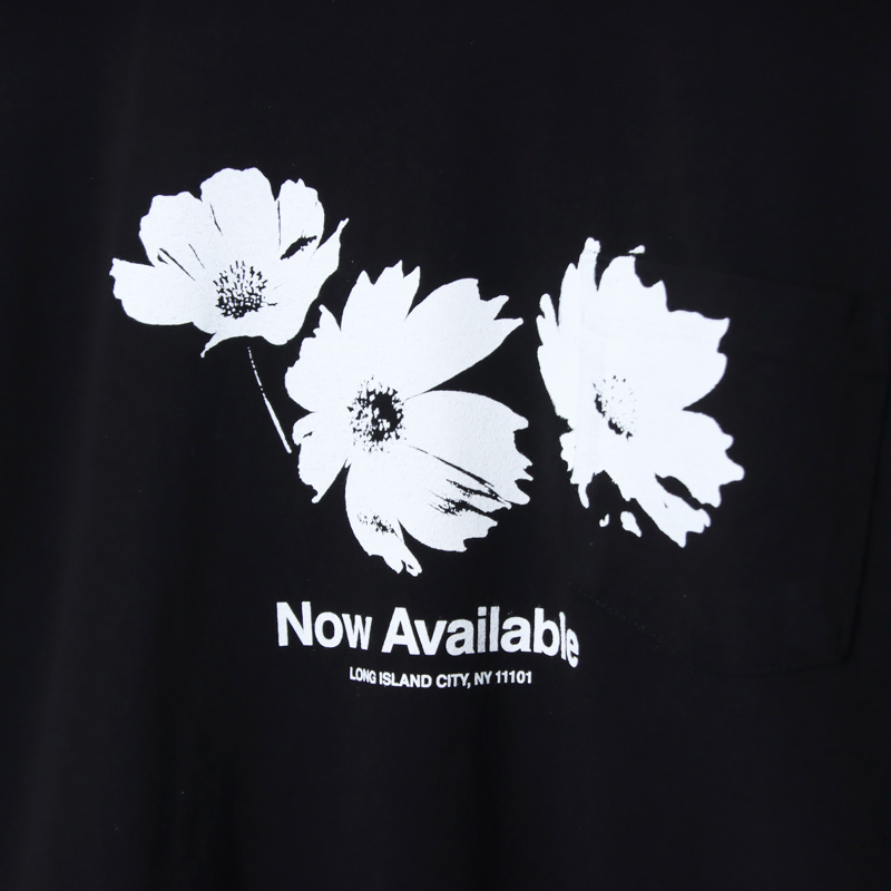 ENGINEERED GARMENTS(���󥸥˥����ɥ�������) Printed Cross Crew Neck L/S T-shirt