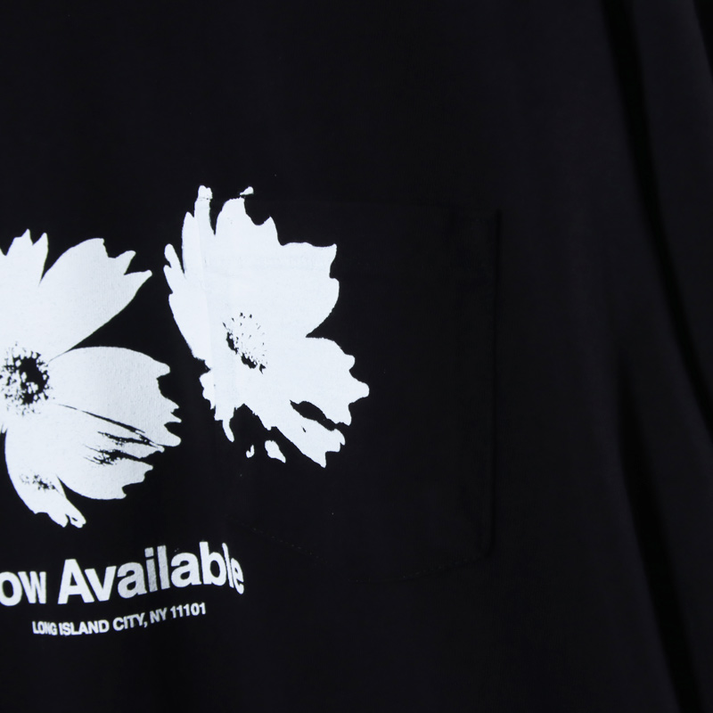 ENGINEERED GARMENTS(���󥸥˥����ɥ�������) Printed Cross Crew Neck L/S T-shirt